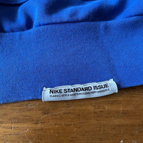 Nike Men's Standard Issue Dri-FIT Pullover Basketball Hoodie Medium M Blue - Picture 3 of 7